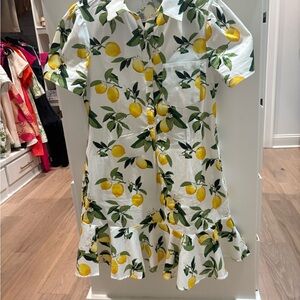 Rachel Zoe Lemon Print Dress